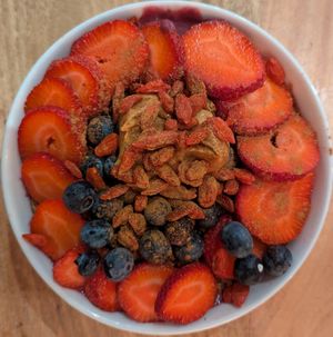 Very Berry Bowl at Bula Kava House in Portland