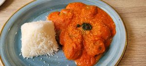 Chickpea balls at Sattva by Govinda in Aguas Calientes