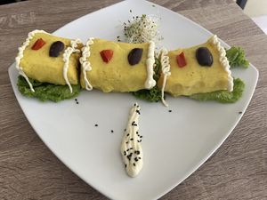 Causa Rellena  at Sattva by Govinda in Aguas Calientes