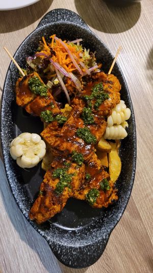 Peruvian food at Sattva by Govinda in Aguas Calientes
