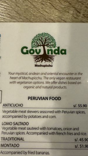   at Sattva by Govinda in Aguas Calientes