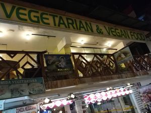 Govindas front view in aguas Calientes Cuzco. at Sattva by Govinda in Aguas Calientes