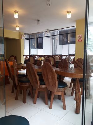 Inside at Sattva by Govinda in Aguas Calientes