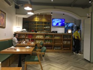 Interior at Loving Hut Vegan Kitchen in Ho Chi Minh City