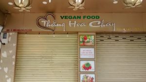 front view before name change to Loving Hut in 2018 at Loving Hut Vegan Kitchen in Ho Chi Minh City