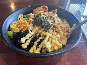 Smoked Seitan Vegan Bowl at Bayberry Vegan Cafe in Woburn