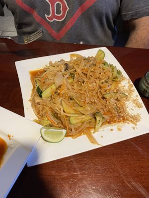 Pad Thai   at Bayberry Vegan Cafe in Woburn