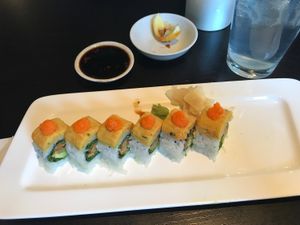 Sushi is amazing at Bayberry Vegan Cafe in Woburn