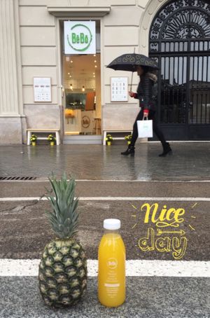 2 at BeBo Cold Press in Barcelona