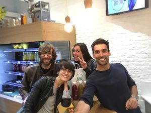 7 at BeBo Cold Press in Barcelona