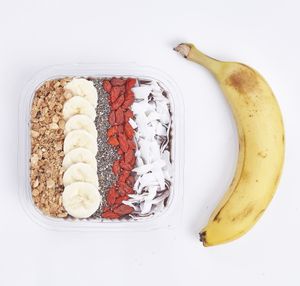 Açai bowl at BeBo Cold Press in Barcelona