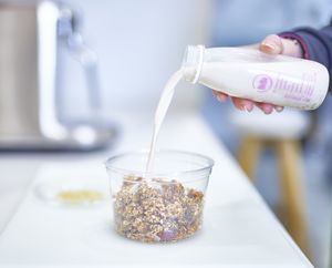 Home made granola  at BeBo Cold Press in Barcelona