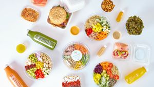 Healthy options  at BeBo Cold Press in Barcelona