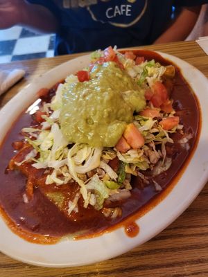 Vegetarian Burrito Supreme at Perlita's Authentic Mexican in Crescent City