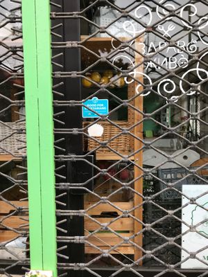 Window of Bistraw at Bistraw Zdravo Zivo in Skopje