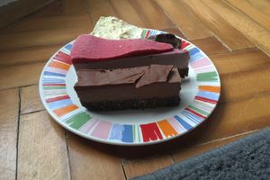 Vegan cakes at Bistraw Zdravo Zivo in Skopje