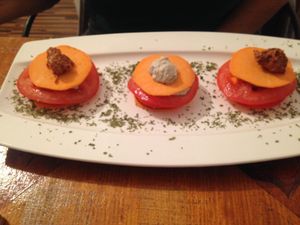 Moussaka at Bistraw Zdravo Zivo in Skopje