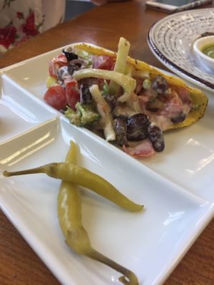 Taco  at Bistraw Zdravo Zivo in Skopje