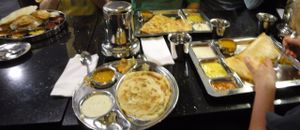 Parotta at Saravana Bhavan in Amsterdam