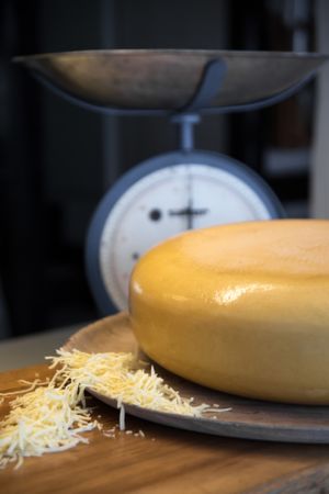 All organic, including the cheese, though you can also have a vegan Pizza by request. at Zodiac Pizza in Munich