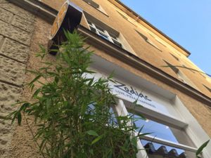 Love, Pizza & Happiness.  at Zodiac Pizza in Munich