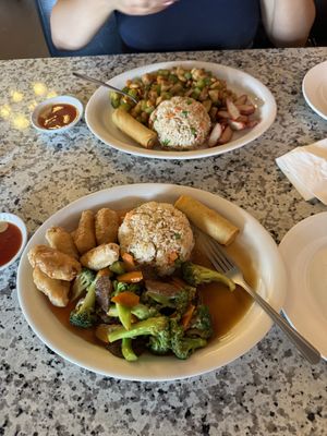   at Yuan Su Vegetarian in Portland