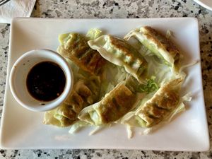 Potstickers 🥟   at Yuan Su Vegetarian in Portland