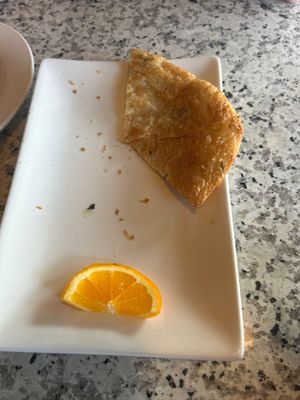 Chinese pancake  at Yuan Su Vegetarian in Portland