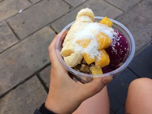 One of their specials  at FitBar - Barceloneta in Barcelona