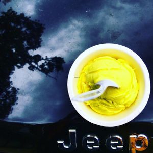 Lemon ice cream at Hurry Back Ice Cream - Food Truck in Portland