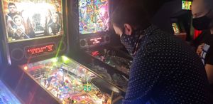 GoT pinball #Veganuary at Ground Kontrol in Portland