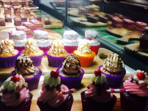 Vegan cupcakes!! at Cheeky Yam in Cairns