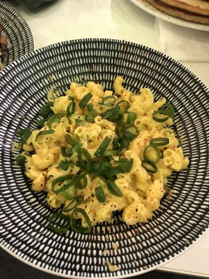 Vegan Mac and cheese to die for at Cheeky Yam in Cairns