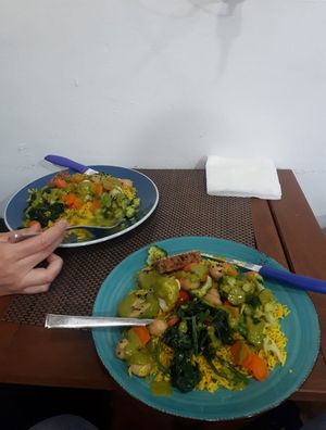 Plate at Happy Belly / Eat Smart in Tirana