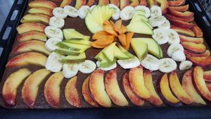 Season Fruitts Cake at Happy Belly / Eat Smart in Tirana