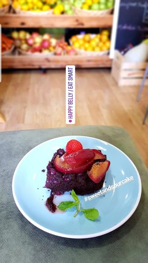 Vegan Cake at Happy Belly / Eat Smart in Tirana
