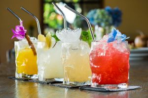 Cool down after a busy day at the beach... at Saffron Gastrofusion in Jimbaran