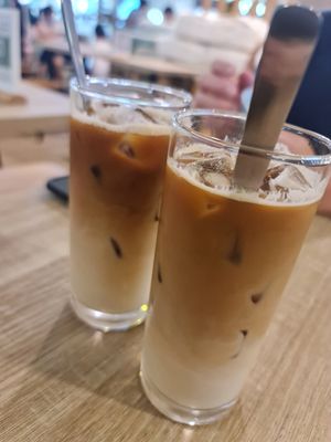Oat Milk Latte 😍 ~ 12/6/23 at Greendot 绿一点 - Nex in Northeast Singapore