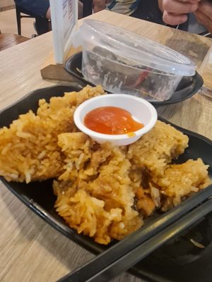 Failed,  uncooked,  hard,  tasteless ~ 8/7/23 at Greendot 绿一点 - Nex in Northeast Singapore