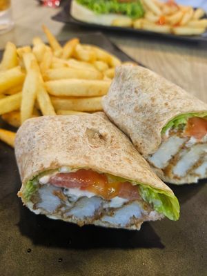 Crunchy Fillet Wrap ~ 20/1/24 at Greendot 绿一点 - Nex in Northeast Singapore