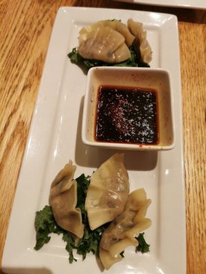 Dumplings at Pure Kitchen - Elgin in Ottawa