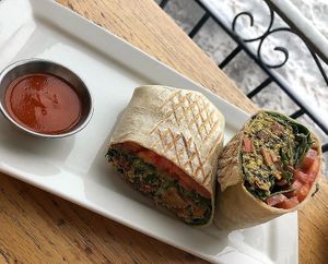Breakfast burrito. at Pure Kitchen - Elgin in Ottawa