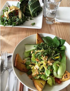 Collard wrap and Fantastic bowl. at Pure Kitchen - Elgin in Ottawa
