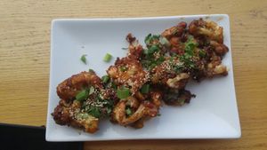Korean bbq cauliflower wings  at Pure Kitchen - Elgin in Ottawa
