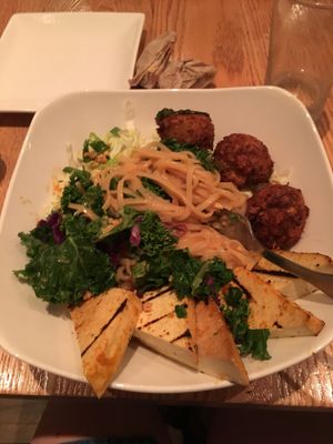 ";Fantastic"; bowl with an order of falafels!  at Pure Kitchen - Elgin in Ottawa