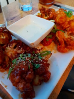 Caulyflower wings at Pure Kitchen - Elgin in Ottawa
