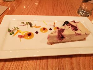 vegan cheese cake at Pure Kitchen - Elgin in Ottawa