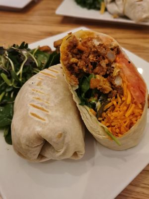 Buffalo wrap at Pure Kitchen - Elgin in Ottawa