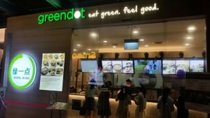 restaurant exterior  at Greendot - Star Vista in West Singapore