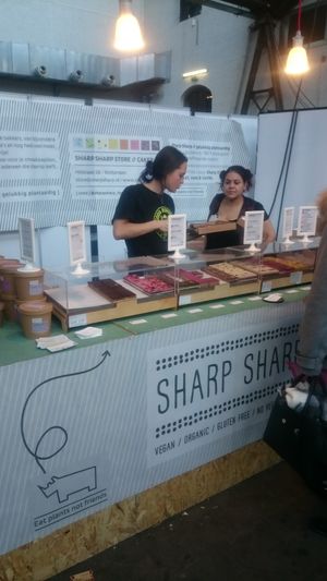 VeggieWorld Brussels 2018 at Sharp Sharp Food in Barendrecht